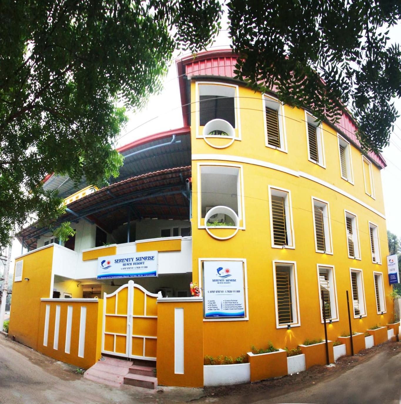 Serenity Sands Beach Resort Inn Pondicherry Exterior photo