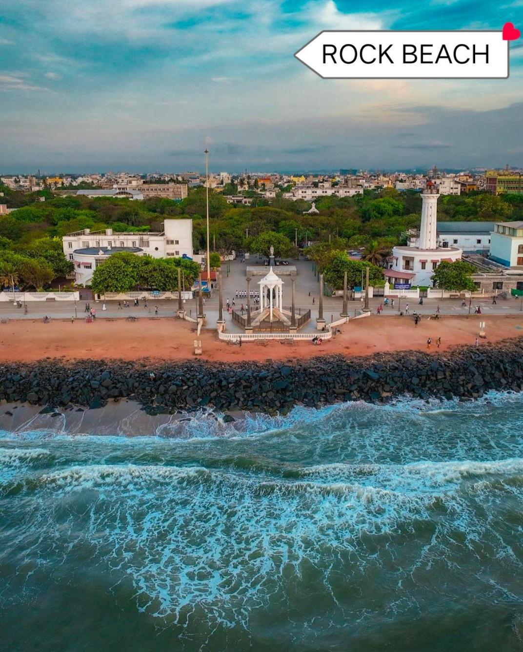 Serenity Sands Beach Resort Inn Pondicherry Exterior photo